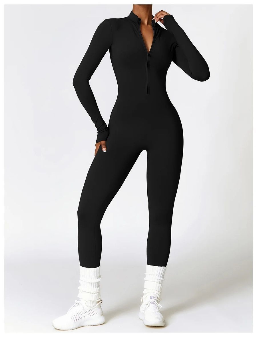 Утеплений комбінезон WarmFit чорний, S WBL-357 фото