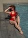 TSEYA Riviera One-Piece S Scarlet Carvico WBL-592 фото 9